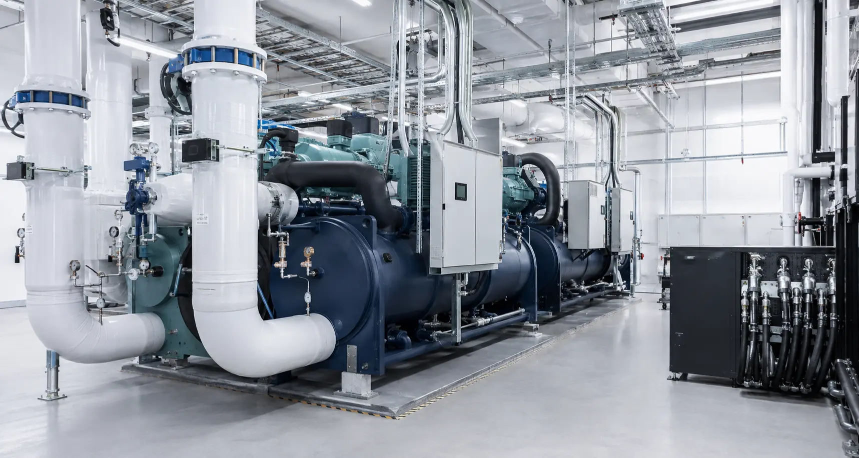 Data centre cooling plant and heat rejection systems